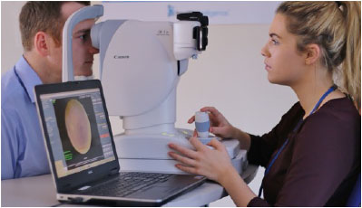 Diabetic eye screening